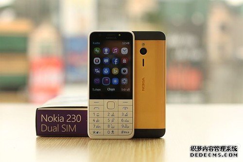 功能机不平庸 镀金版Nokia 230你值得拥有
