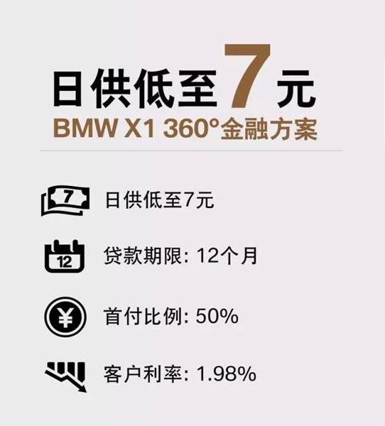 本港台直播:【j2开奖】沈阳宝晋BMW X1日供低至7元 保养