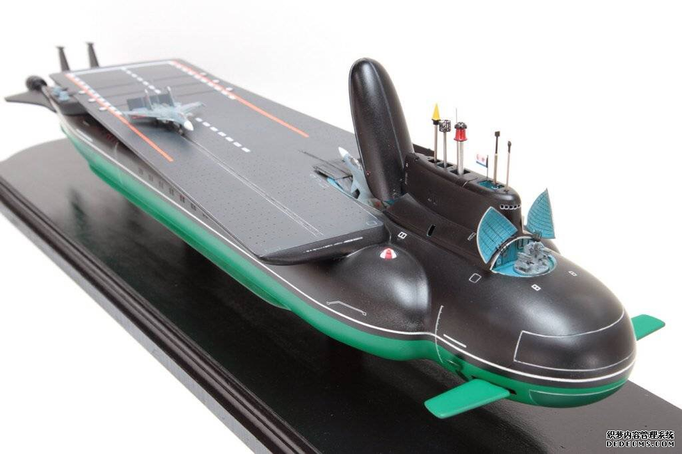 超级脑洞：台风级核动力载机巡洋潜艇