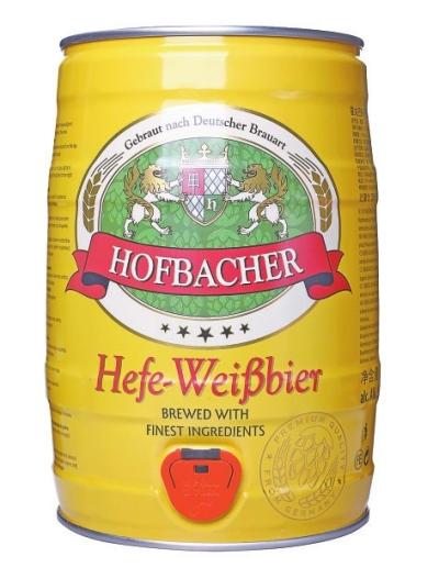 霍夫巴赫小麦啤酒5L桶装