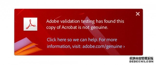 Adobe推出验证系统：一切为了防盗版 