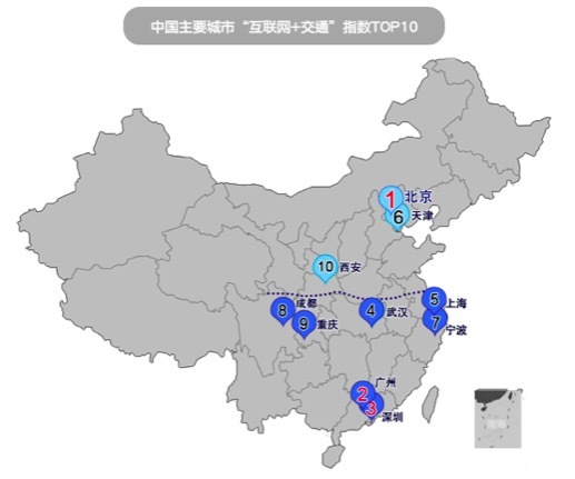 wzatv:【图】高德发布中国“互联网+交通”城市指数研究报告