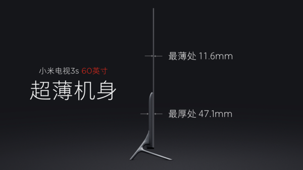 【j2开奖】小米电视3s再添60吋新品：接入搜狐内容，售4499元