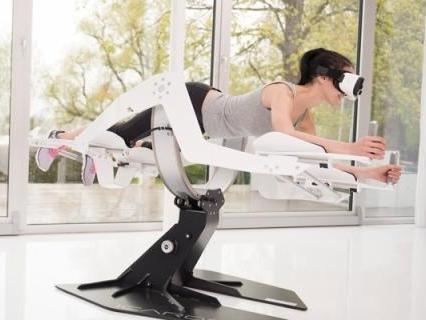 报码:【j2开奖】把健身和VR联合起来的健身器，玩着游戏就练了肌肉