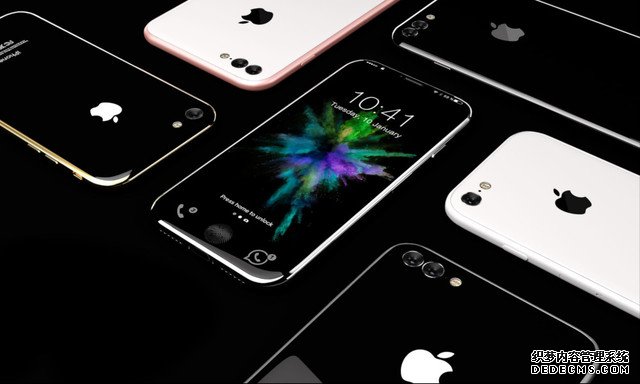 苹果iPhone8配3D面部识别 告别指纹识别 