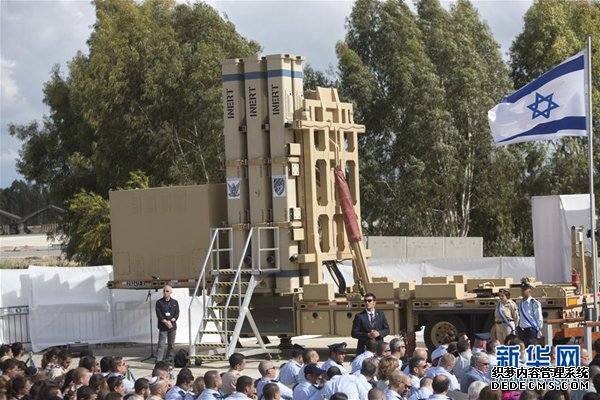 以色列新型导弹拦截系统“大卫弹弓”服役