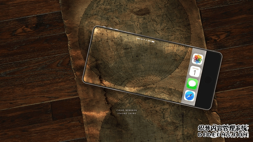 iPhone7最新概念渲染图亮了：三边无边框设计！