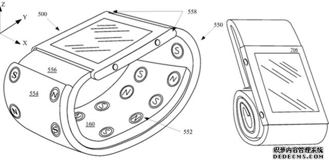 苹果研发AppleWatch磁性表带：可变保护壳 