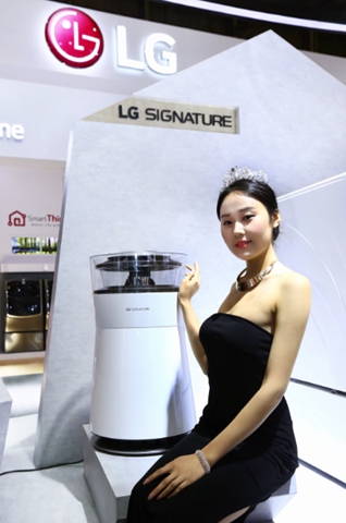 LG推出透明可视净化器空气净化眼见为实