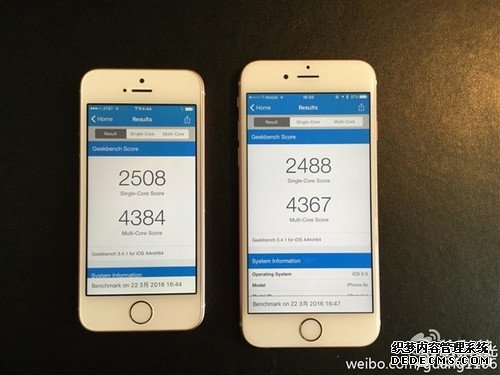 美如画！iPhone SE、6S内存/CPU/性能对比
