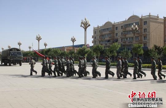 新疆兵团民兵夏季紧急集结提升处突能力