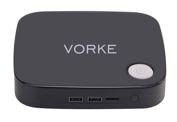 硬件配置方面。Vorke V1采用了英特尔赛扬J3160四核CPU，集成Intel HD Graphics 400核显，并且还有4GB内存+64GB储存空间，并且还
