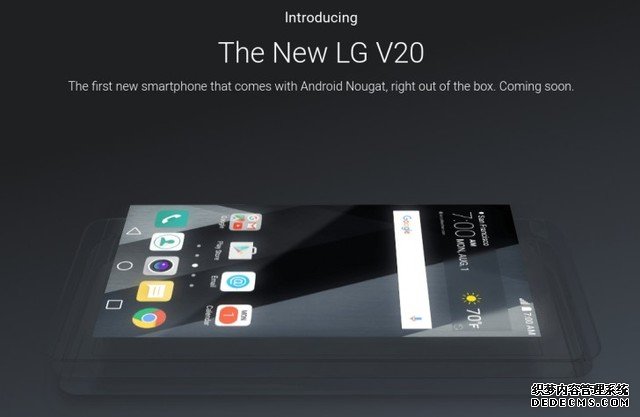 打败"亲儿子" LG V20成首个安卓7.0机型 