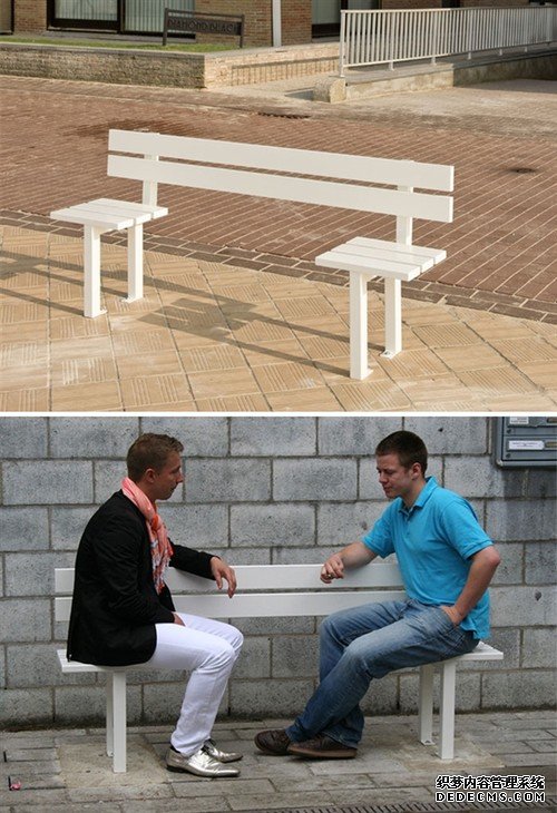全世界最奇葩的公共座椅 你见过几个？