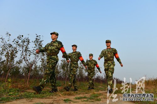 河北唐山：边防官兵守卫候鸟迁徙在行动