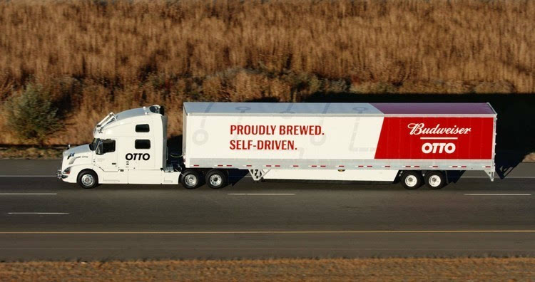 wzatv:【j2开奖】50000罐啤酒,200公里:Uber旗下的这家卡车公司完成首次无人送货