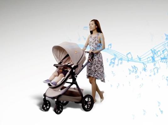 码报:【j2开奖】高品质音乐环绕的婴儿车，让宝宝像到了音乐厅一样