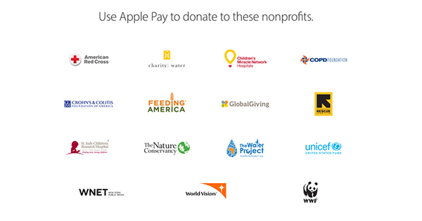 wzatv:【j2开奖】刷指纹也可以搞慈善，Apple Pay 将支持向非盈利性组织捐赠