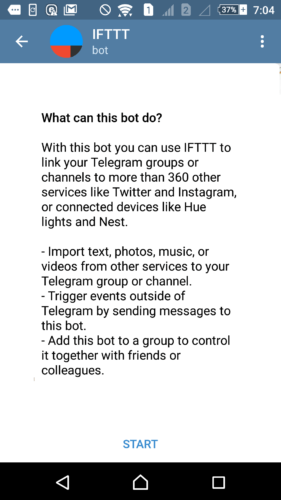 码报:【图】Telegram 新增 IFTTT 功能，化身个人助理轻松管理网络服务