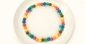 【j2开奖】集齐20颗彩虹糖，真的可以召唤彩虹。