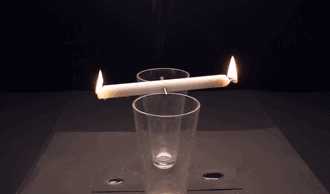【j2开奖】一根蜡烛，也能自嗨地玩起来跷跷板！