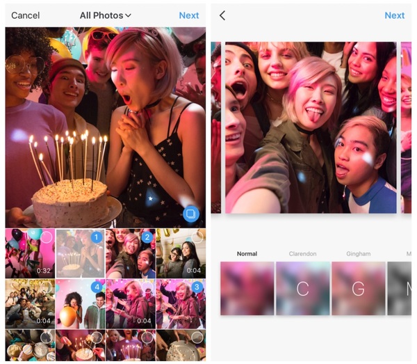 【j2开奖】Instagram 现已支持一次性分享 10 张图片、视频贴子