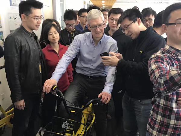 码报:【j2开奖】库克参访ofo试汽小黄车，这是苹果投资ofo的节奏？