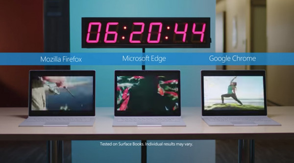 码报:【j2开奖】微软向世人证明，Edge 浏览器比起谷歌的 Chrome 耗电更少