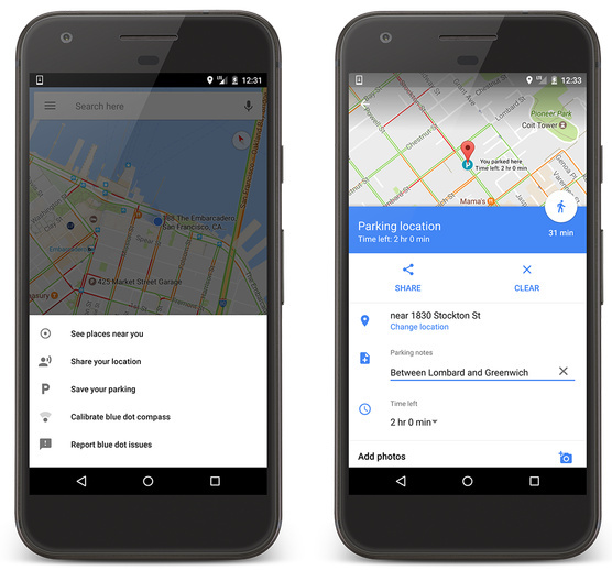 码报:【图】Google Maps 帮你更容易找到自己的停车点，健忘症患者的福音
