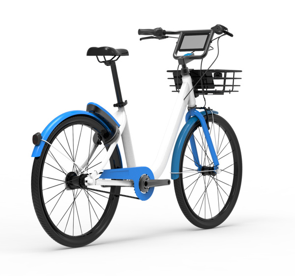 【图】小蓝单车推出搭载智能中控屏幕的共享单车，而且还打算用“流动的广告牌”变现