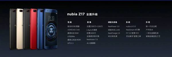 wzatv:8G内存首发 努比亚Z17无边框发布 如何？真机皇三